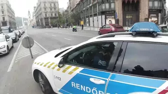 Police Car Hit By Toyota Prius