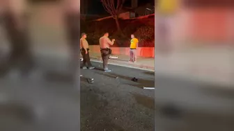 Angry Man Turns Into Concrete And Then Crashes Into Concrete