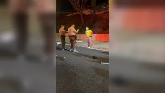 Angry Man Turns Into Concrete And Then Crashes Into Concrete
