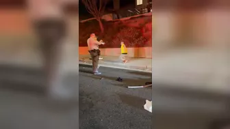 Angry Man Turns Into Concrete And Then Crashes Into Concrete