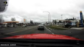 Hit Someone While Watching The U-Haul