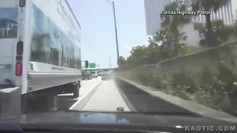 Reckless Car Chase In Florida Ends With Driver Falling Into Lake