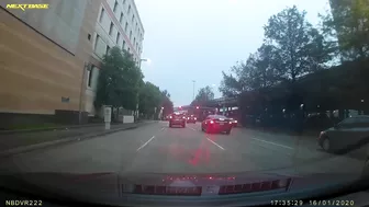 Running A Red Light And Assaulting A Police Officer
