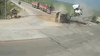 Russian Truck Accident
