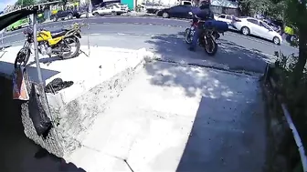 She Just Came Out To Kiss Him Goodbye