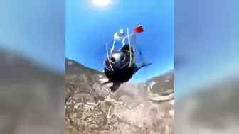 Skydiver Saves Himself By Just One Second In Fatal Accident