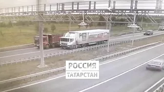 Truck Accident Caused By Slow Speed