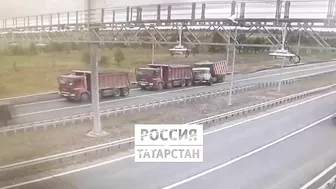 Truck Accident Caused By Slow Speed
