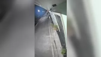 Speeder Ignores Stop Sign But Hits New One