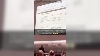 The Teacher Emails All Answers To The Students