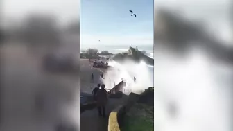 Today The Ocean Decided To Kill Some People