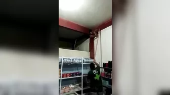 Thief Trapped In Wall And Beaten With Sticks Like A Piñata