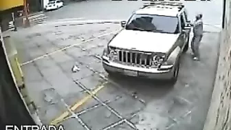 Thief Shot Dead While Stealing Car