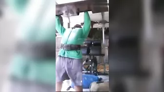 That's Why You Should Always Have A Spotter With You.