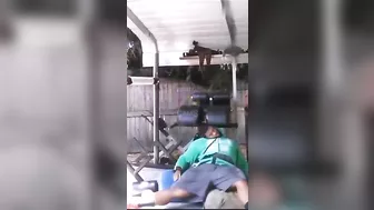 That's Why You Should Always Have A Spotter With You.