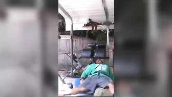 That's Why You Should Always Have A Spotter With You.
