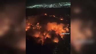 This Is The Craziest Video Of The Los Angeles Fire