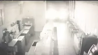Thugs Rammed Car Into Ice Cream Shop, Stole ATM And Vandalized It