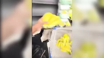 TikToker Sprays Toxic Pesticides On Supermarket Produce