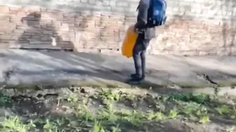 Hanging Out With A Beer Keg