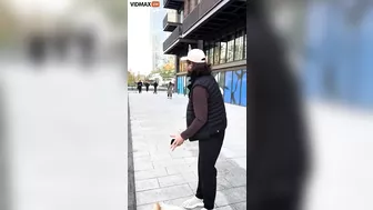 Complete Loser Attacks Woman With Dog In London Park