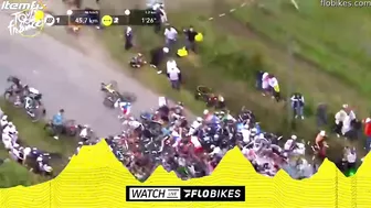 Tour De France Spectators Cause Mass Accident