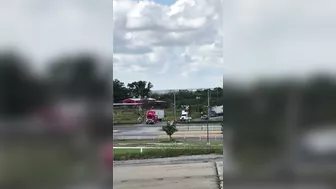 Train And Semi-trailer