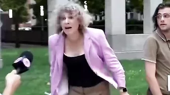 Transgender Kamala Supporters Trolled By Trump Supporters