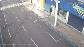 Truck Picks Up Motorcyclist After Accident