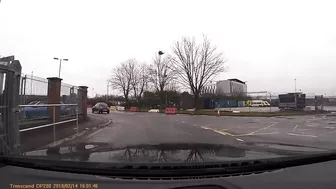 Truck Hits Car