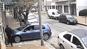 Attempting To Steal A Car