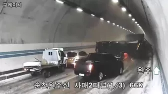 Car Accident In Tunnel