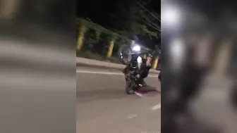 Two People Hospitalized After Wheelie In Colombia