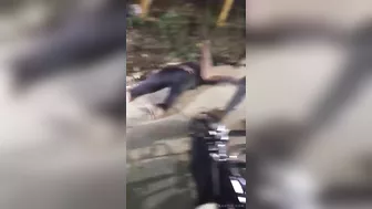 Two People Hospitalized After Wheelie In Colombia