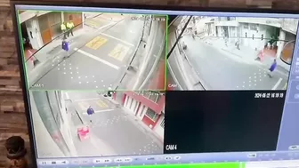 Two State Police Officers Were Running Over By A Turbo Truck While Chatting