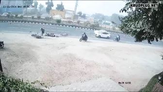 Two Motorcyclists Killed By Speeding Car