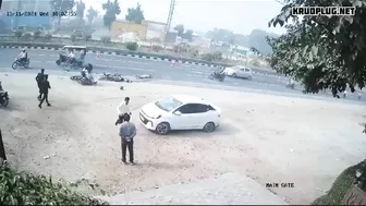 Two Motorcyclists Killed By Speeding Car