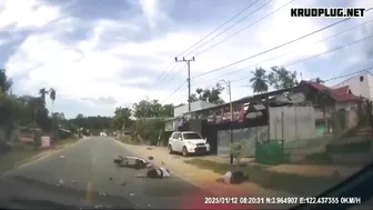 Two Students On Motorcycles Seriously Injured