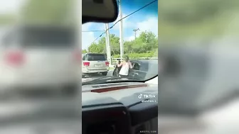 Typical Drunk White Bitch Arguing Stupidly