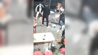 Uber Eats Driver Arrives To Pick Up Next Order