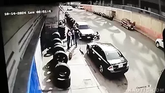 Venezuelan Tire Dealer Dies On The Spot