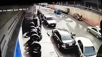 Venezuelan Tire Dealer Dies On The Spot