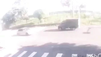 Car Accident At High Speed