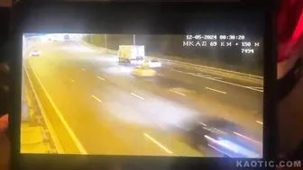 WCGW Stop On Busy Highway