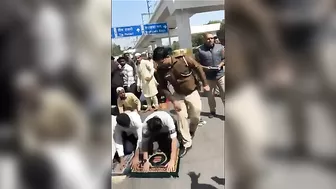 Do You Want To Pray In The Middle Of A Busy Street? Not When This Police Officer Is Here.