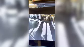 Watch A Cybertruck Mysteriously Explode Outside Trump Hotel