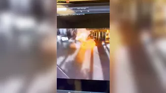Watch A Cybertruck Mysteriously Explode Outside Trump Hotel