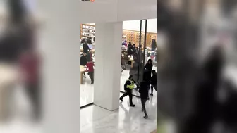Witness A Group Of Low-class People Robbing An Apple Store In Broad Daylight