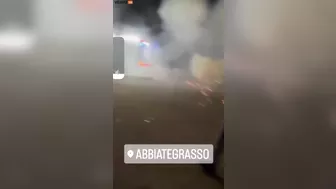 Watch As Depraved Immigrants Attack Firefighters With Fireworks