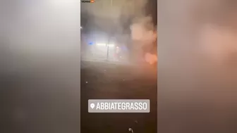Watch As Depraved Immigrants Attack Firefighters With Fireworks